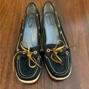 Sperry leather boat shoes